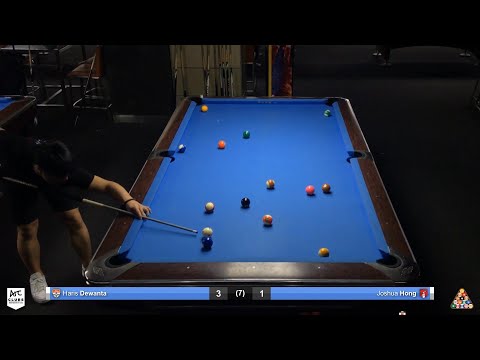 8-Ball: Haris Dewanta vs Joshua Hong (17/12/19)