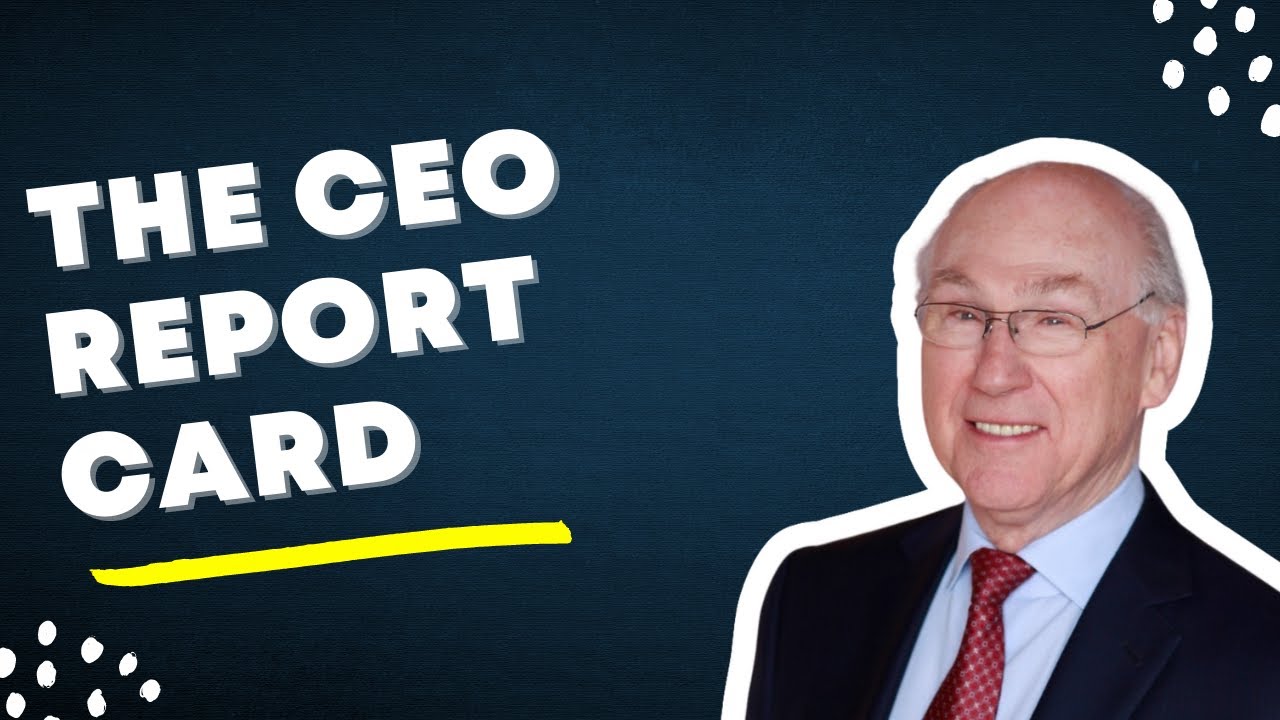The CEO Report Card