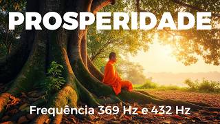 Meditação Para Atrair Prosperidade e Abundância | Frequência 369 Hz e 432 Hz