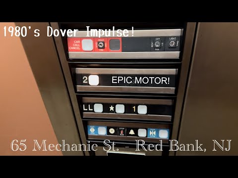 EPIC MOTOR!  Dover Oildraulic Elevator - 65 Mechanic St. (fmr Mechanic Street School) - Red Bank, NJ