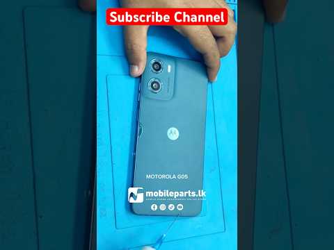 Motorola Moto G05 Display Replacement 😍 #mobilepartslk #repairlab #displayreplacement