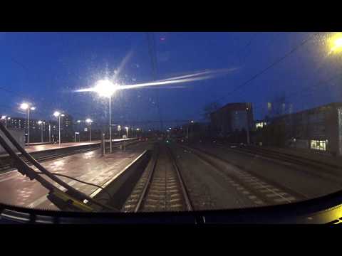 A train driver's view: Rotterdam CS - Amsterdam CS, SLT, 29-Jan-2019.