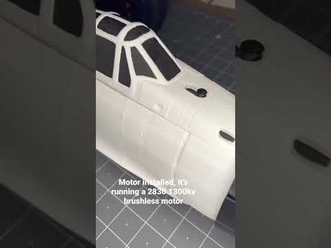 Electronics, motor and tail section added to the 3D Printed Zero #shorts #3dprinted