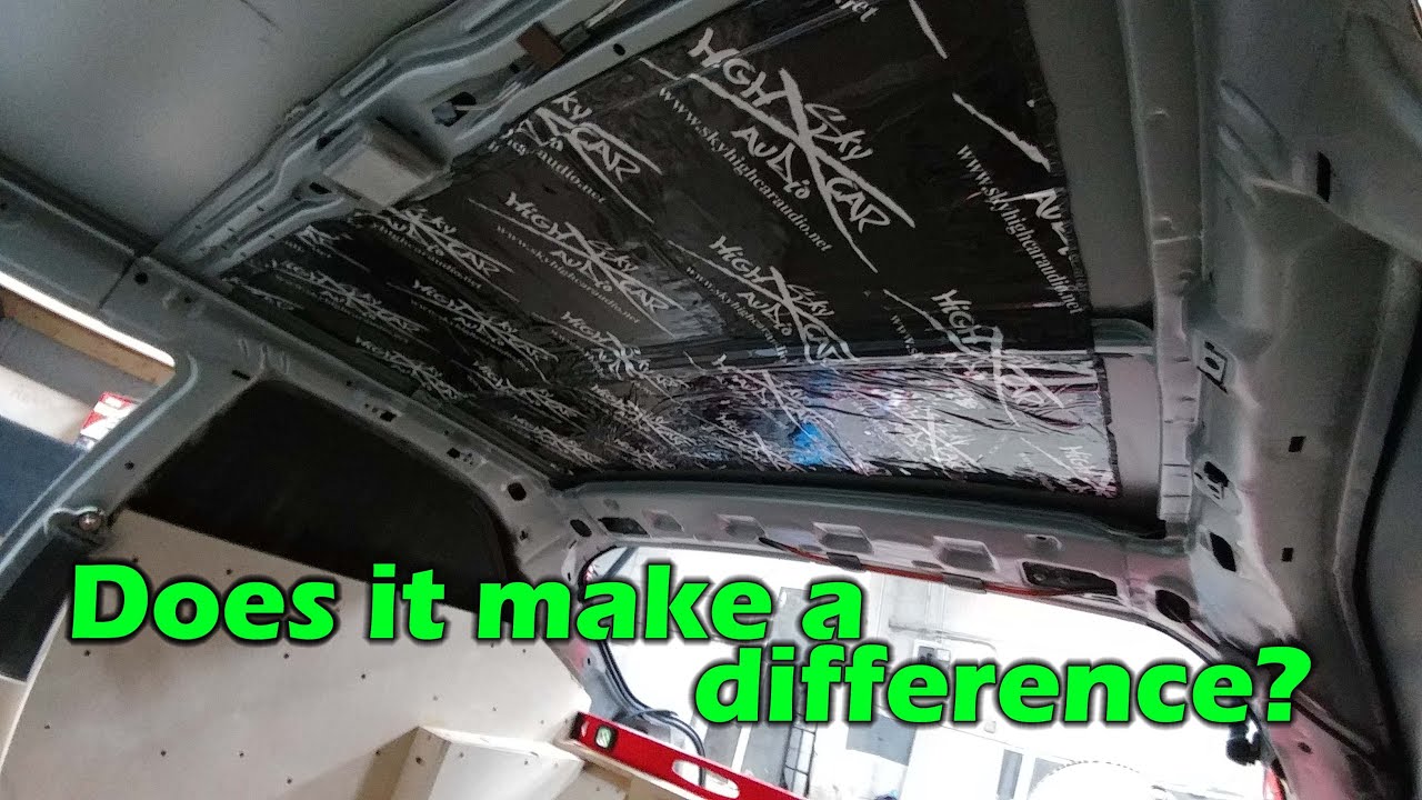 Is sound deadener worth it?  The real difference "dynamat" makes