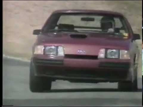 Thumbnail for 1984 Mustang SVO @ Bondourant test track
