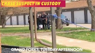 BREAKING NEWS UPDATE: Tuesday Afternoon Grand Forks Chase Suspect In Custody