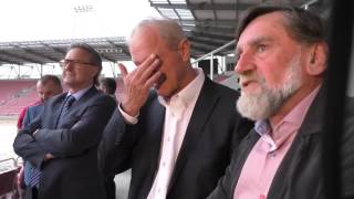 WidzewTV: (live) Legendy Widzewa z wizytą na nowym stadionie