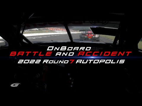 スーパーGT2022 第7戦オートポリス バトルシーンのオンボード動画まとめ
