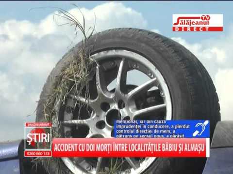 ACCIDENT CU DOI MORTI INTRE LOCALITATILE BABIU SI ALMASU