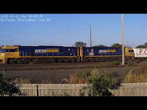 NR44+NR105 3MA5 PN Goods from Melbourne to Adelaide 2018 12 11