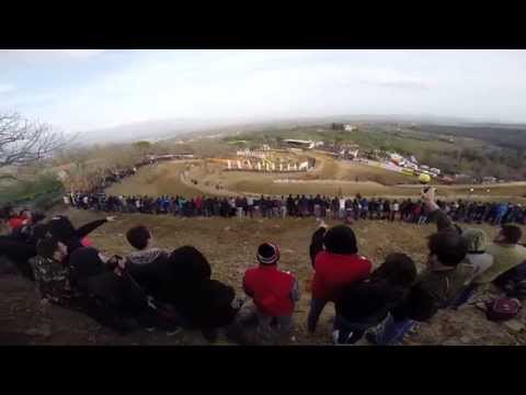 Tony Cairoli Holeshot at Miravalle Circuit - People Reaction