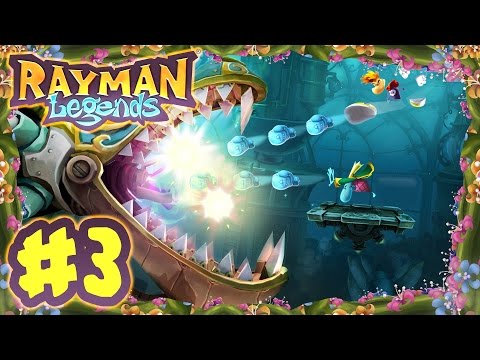 Rayman Legends - 100% Gameplay Walkthrough | Part 3
