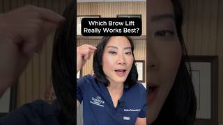 Which Brow Lift Really Works Best?