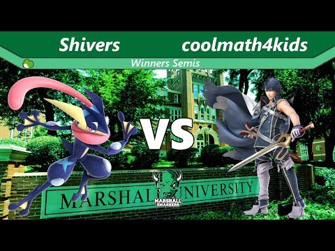 MS 3/3/20 - Shivers (Yoshi, Greninja) vs coolmath4kids (Chrom) - Winners Semis - SSBU