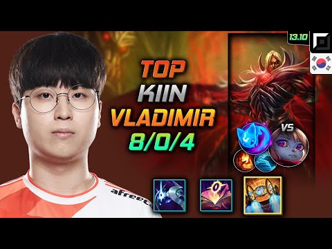 Vladimir Top Build Kiin Hextech Rocketbelt Summon Aery - LOL KR GrandMaster Patch 13.10