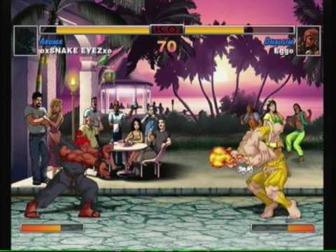 #2 Akuma (oxSNAKE EYEZxo) vs. Dhalsim (Eggo) Part 1 SSFTHDR