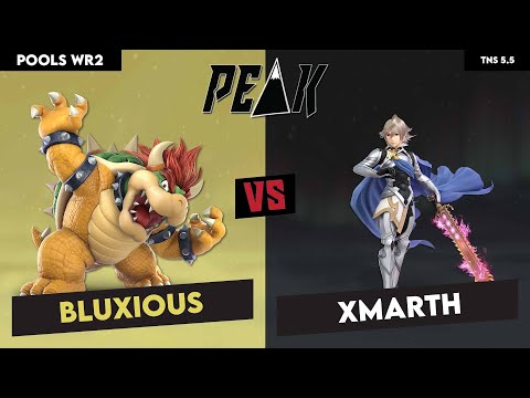 Pools WR2 Bluxious (Bowser) vs XMarth (Corrin) (TNS 5.5)