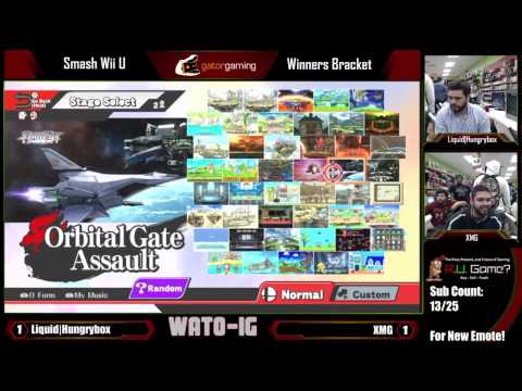 WATO-IG: Smash Wii U Singles - Liquid|Hungrybox [Puff] vs XMG [Luigi]