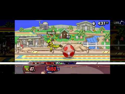 UC20 - AlphaRC (Naruto) vs Rik.o (Yoshi) - SSF2 Beta Losers Top 8