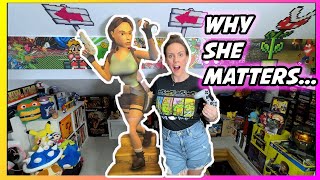 Lara Croft + Retro Gaming = ?