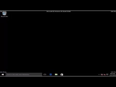 Windows 10 - How to Boot to Safe Mode