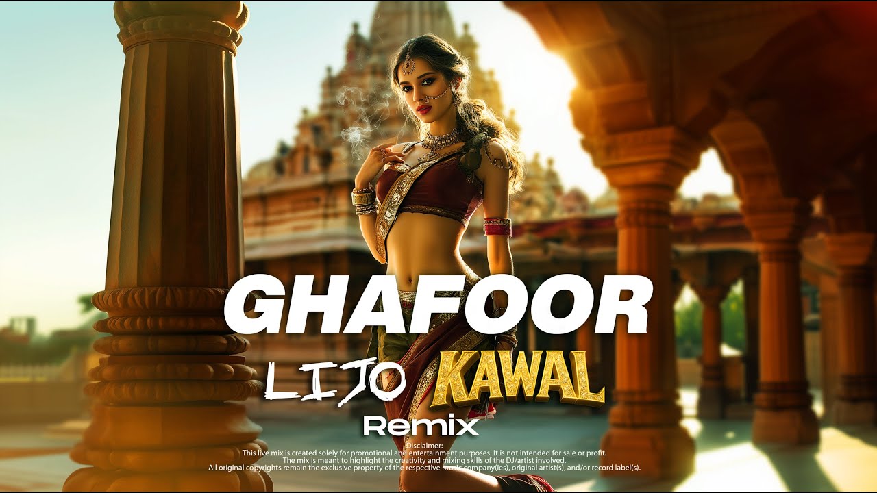 Ghafoor (DJ Kawal & Lijo George Remix) | Bollywood Club Banger 🔊