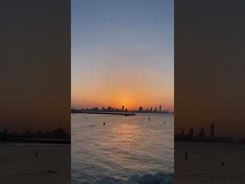 🌊 The sea, once it casts its spell, holds one in its net of wonder forever." ..#trending #kuwait