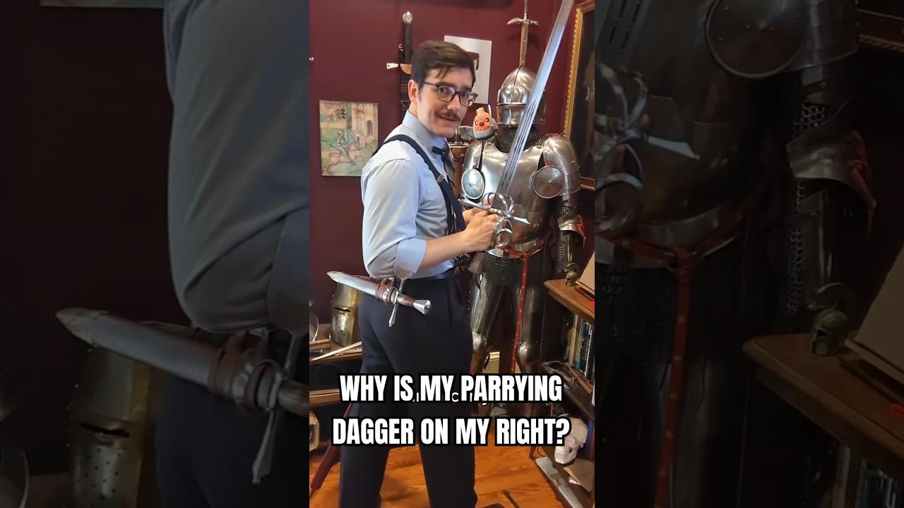 Why is my Parrying Dagger on a Right Draw?