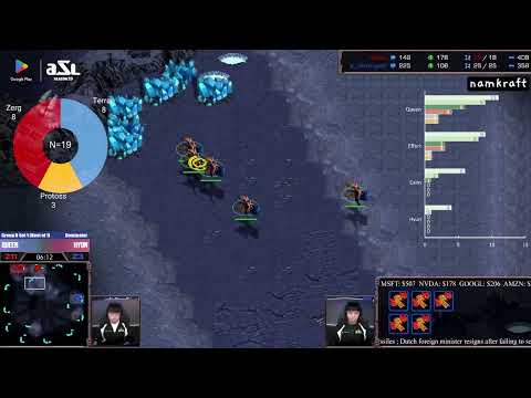 ASL S20 Ro24 Group D Set 1 Queen vs Hyun ZvZ @ Dominator | Starcraft Commentary