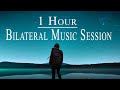 1 HR Bilateral Music Therapy 🎧 Relieve Stress, Anxiety, PTSD, Nervousness - EMDR, Brainspotting