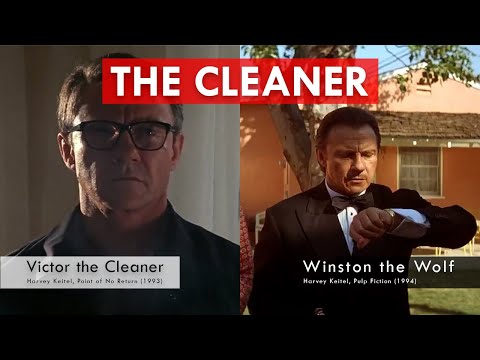 Harvey Keitel's side job as THE CLEANER - Point of No Return | Pulp Fiction