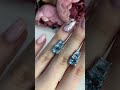 Silver Earrings with Topaz
