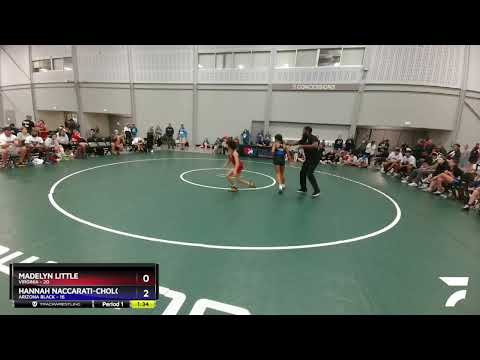 105 Lbs Round 2 (8 Team) - Madelyn Little, Virginia Vs Hannah Naccarati-Cholo, Arizona Black 2588
