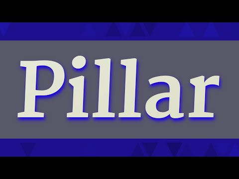 PILLAR pronunciation • How to pronounce PILLAR