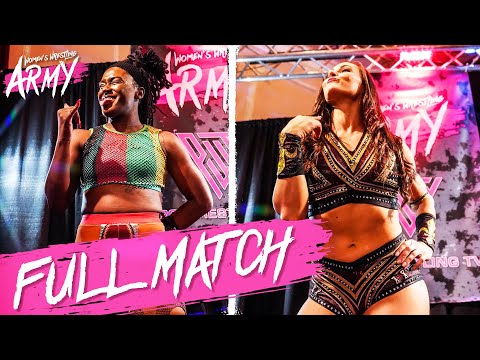 Ashley D'Amboise vs Trish Adora: FULL MATCH | Women's Wrestling Army