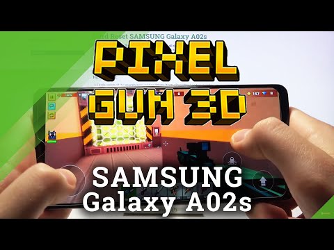 Test PIXEL Gun 3D on SAMSUNG Galaxy A02s – Gaming Quality Checkup