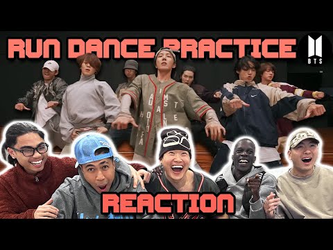 OUR FIRST BTS DANCE PRACTICE!! |  BTS Run Dance Practice