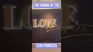 Star Princess Specialty Dining Venues #starprincess #princesscruises #cruise #travel #princess
