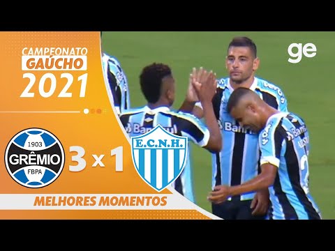 GRÊMIO 3 X 1 NOVO HAMBURGO | MELHORES MOMENTOS | 10ª RODADA GAÚCHO 2021 | ge.globo