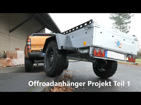 Projekt-Offroadanhänger mit Dachzelt | DIY Projektvorstellung Teil 1 | 3onTour