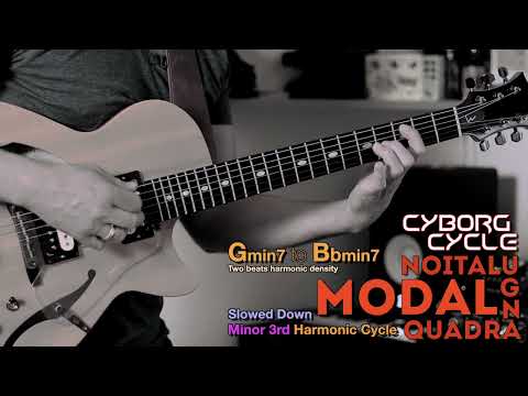 MODAL QUADRANGULATION (Cyborg Cycle - Short Melodic Etude) - Modern Jazz Quartal Phrasing