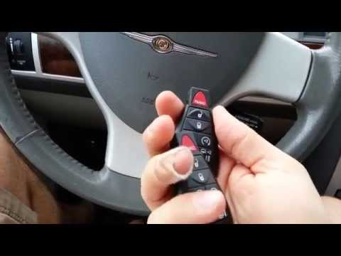2010 Chrysler Town & Country - Keyless Entry Remote Programming Steps