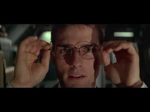 End-credit trailer frame: jet cabin, stewardess cue, and the modernized theme drop