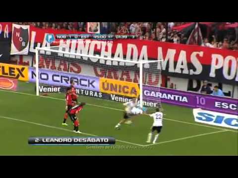 Gol de Leandro Desábato Newell's 1-1 Estudiantes
