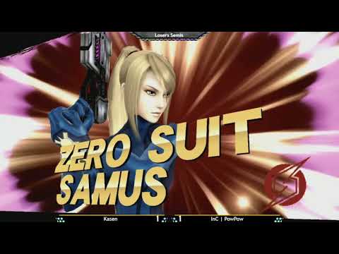 Construct 100 -  Kasen vs InC | PowPow -  Smash 4 Singles Loser's Semis