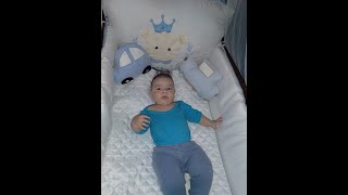 Mamãe e bebê ficam encantados com enxoval de príncipe da Grão de Gente