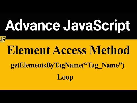 getElementsByTagName Method with Loop in JavaScript Hindi