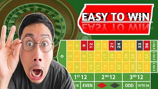 EASY TO WIN ROULETTE SYSTEM 😱 ROULETTE STRATEGY TO WIN / CASINO ROULETTE #MONEY #CASINO #VIRAL