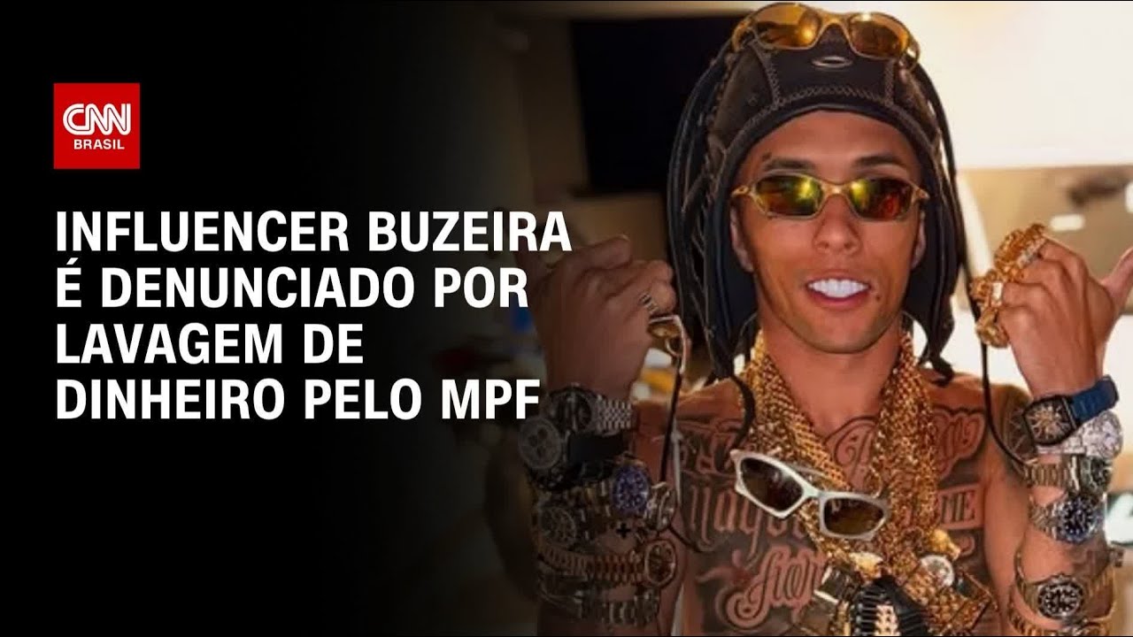 MPF denuncia influencer Buzeira por lavagem de dinheiro e organização criminosa; entenda | CNN 360°