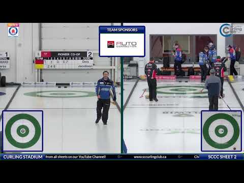 Ryan Deis vs. Jason Jacobson - B-Qualifier - SaskTel Curling Stadium SCT Players' Championship